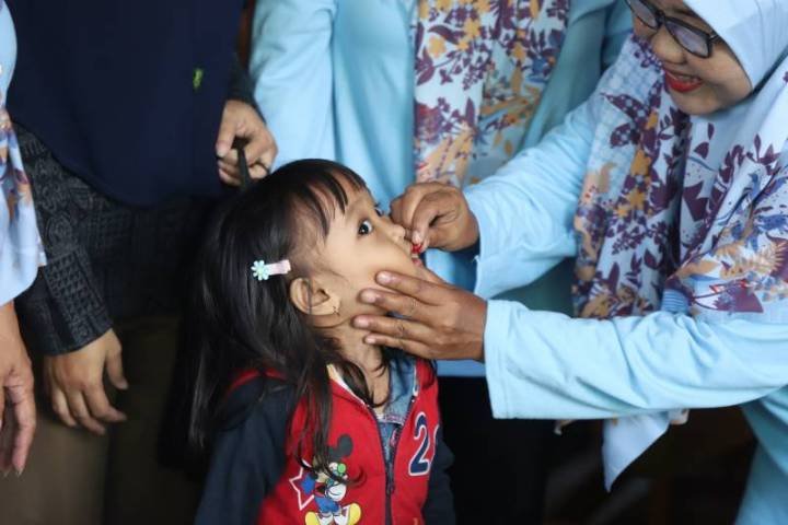 Tingkatkan imunitas tubuh pada bayi Dinkes kota Tangerang siapkan ribuan vitamin A pada bayi