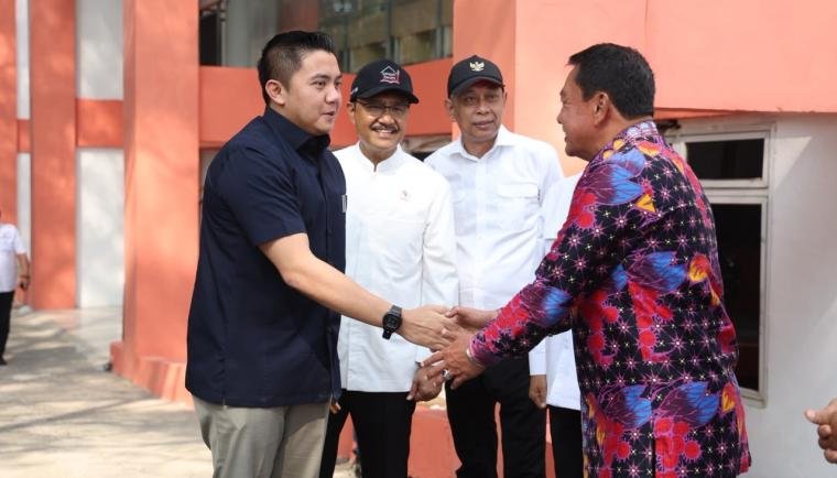 Seskab RI dan Medsos tinjau sekolah rakyat di STPI Curug kabupaten Tangerang