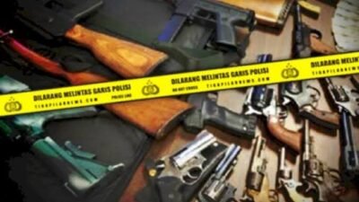 Polres metro Jakarta Selatan tangani kasus penemuan senjata api di salah satu sekolah suwasta