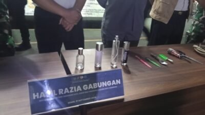 Sidak di Lapas Pemuda ditemukan alat menyerupai senjata tajam