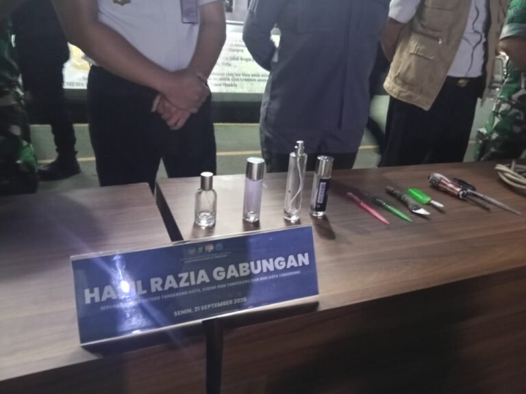 Sidak di Lapas Pemuda ditemukan alat menyerupai senjata tajam