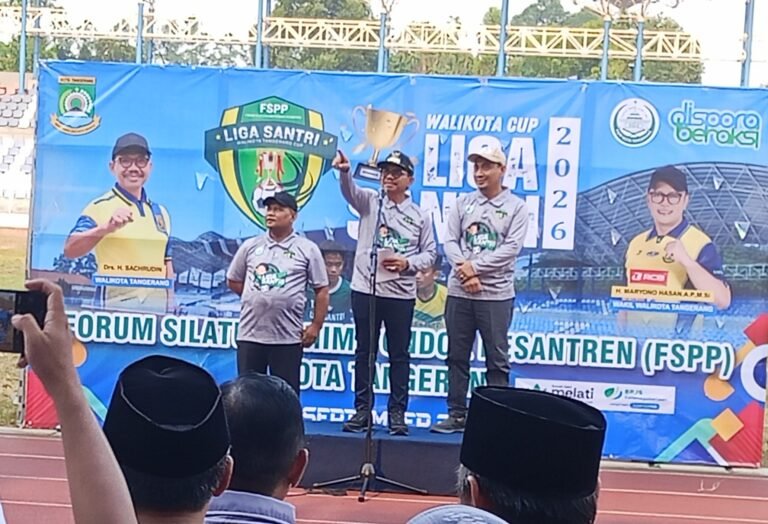 Sachrudin buka liga santri walikota Tangerang cup 2026