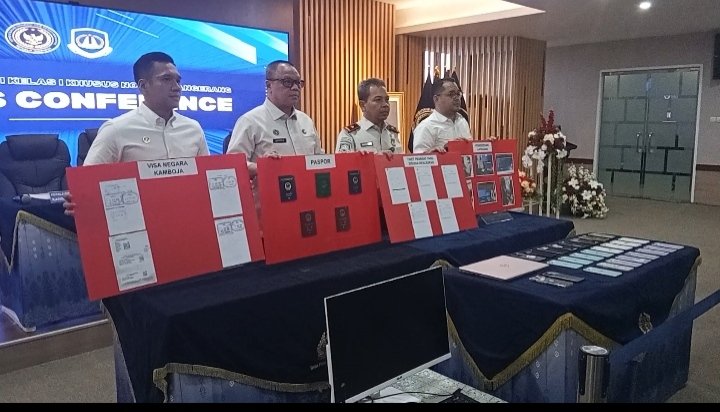 Kantor imigrasi Tangerang amankan 5 WNA yang diduga terlibat dalam jaringan judol internasional