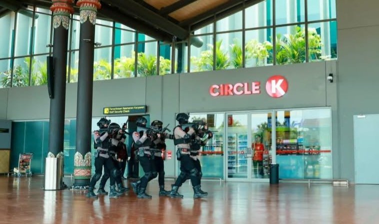 Hadapi kedaruratan bandara Soekarno Hatta libatkan beberapa unsur gelar pelatihan