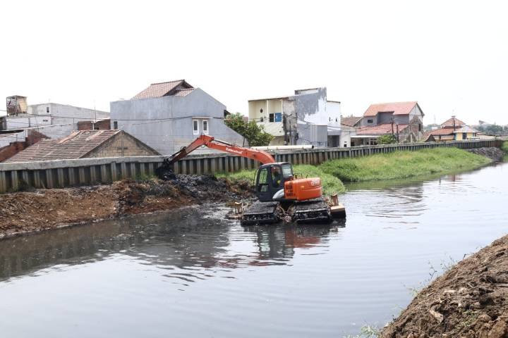 Pemkot Tangerang normalisasi sejumlah kali di wilayahnya