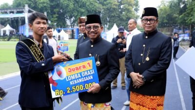 Peringatan sumpah pemuda dan pembukaan Festival Muda mudi 2026.