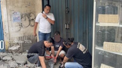 Polsek Teluknaga tangkap penjual obat keras